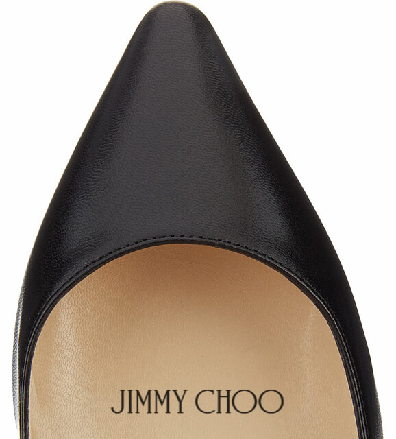 16-17AW ジミーチュウスーパーコピー 【JIMMY CHOO】 ROMY 60 BK レザー ヒールコート